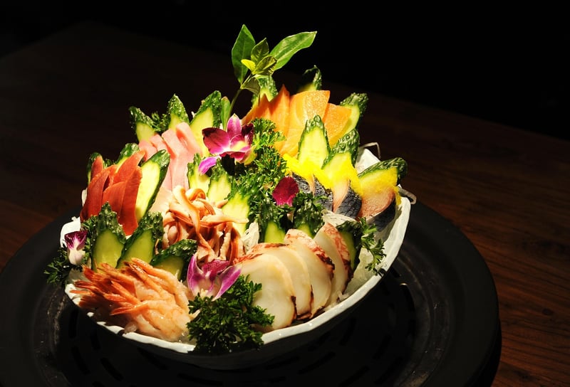 Japanese sashimi